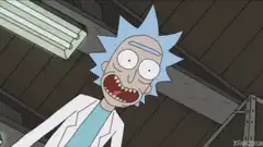 Rick Sanchez creepy smile