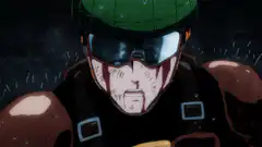 Tetsuo Shindo cheering on a monster fight