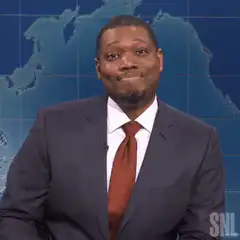 Leslie Jones Smirking