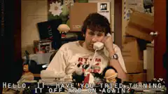 IT guy says turn it off and on again