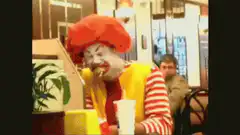 Ronald McDonald crying I'm a failure