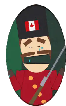 South Park Canadian Soldier Crying