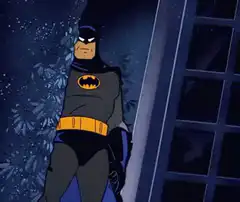 Batman gives a thumbs up