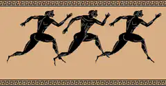 Greek vase runners animation