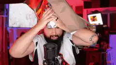 Man puts on tinfoil hat