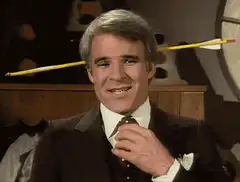 Steve Martin arrow through head