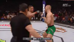 Conor McGregor vs Nate Diaz UFC fight