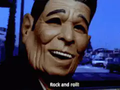 Rock and roll mask