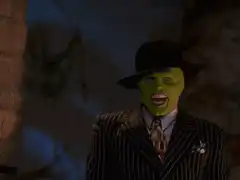 The Mask steam from mouth