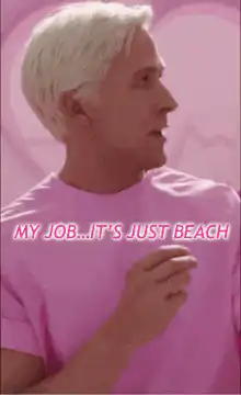Ryan Gosling My Job It's Just Beach