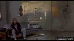 Ed Norton hits door frame