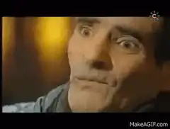 Clint Howard wide-eyed reaction
