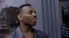Anthony Mackie finger gun
