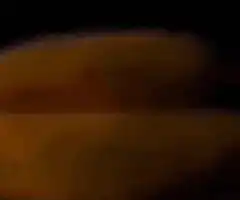 blurry orange blob dancing