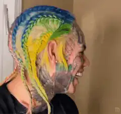 6ix9ine laughing