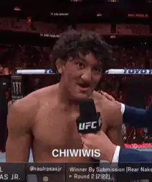 UFC fighter Chiwiwis