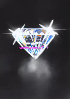 Diamond with Superman logo