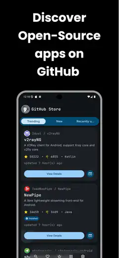 Discover Open-Source apps on GitHub