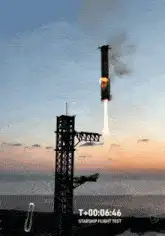 Starship Flight Test Landing