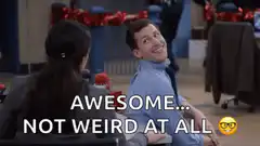 Andy Samberg awesome not weird at all