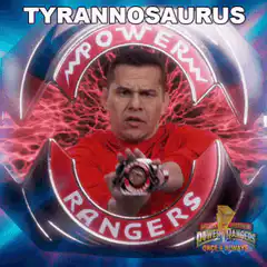 Tyrannosaurus Power Rangers Morph