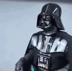 Darth Vader gives a thumbs up
