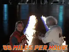 Doc Brown 88 Miles Per Hour