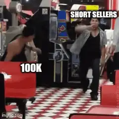 Short Sellers Slapping 100K