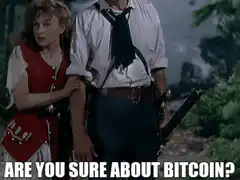 Are you sure about bitcoin?