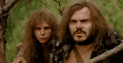 Jack Black and Michael Cera in Year One