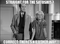 Straight for the Satoshis