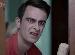 Joe McFadden angry face