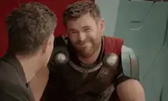 Thor smirks and says is it though
