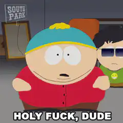 South Park Kyle Holy Fuck Dude