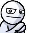 Thinking stick figure