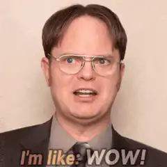 Dwight Schrute I'm like wow