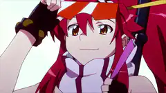 Yoko Littner puts on sunglasses