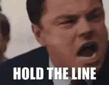 Leonardo DiCaprio Hold The Line