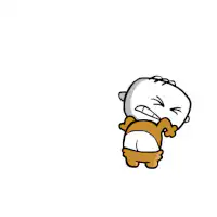 chibi character farting