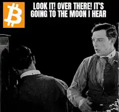 Bitcoin going to the moon