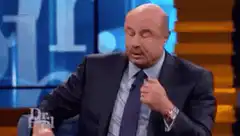 Dr. Phil gestures while talking