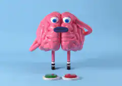 Brain overwhelmed by letters