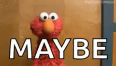 Elmo Maybe GIF