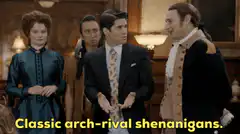 Classic arch-rival shenanigans