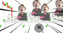 Janet Yellen printing money