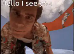 Hello I see you