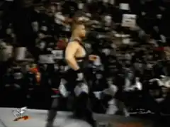 The Rock enters the ring