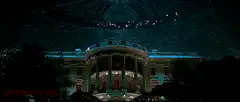 White House destroyed by alien laser