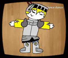 Lance dance cartoon