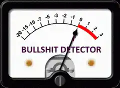 Bullshit Detector Gauge